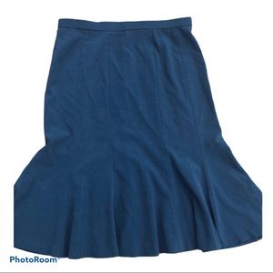 Teal Midi Dress Skirt